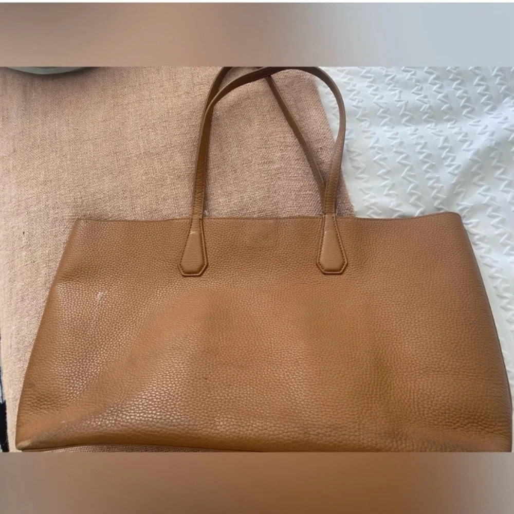 Brown Leather Tote Bag